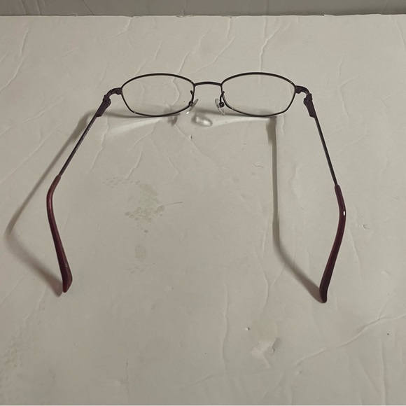 Tempo Purple Wired Eyeglasses Frames One Size - Picture 4 of 11